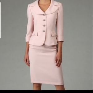 Tahari Pink Skirt Set